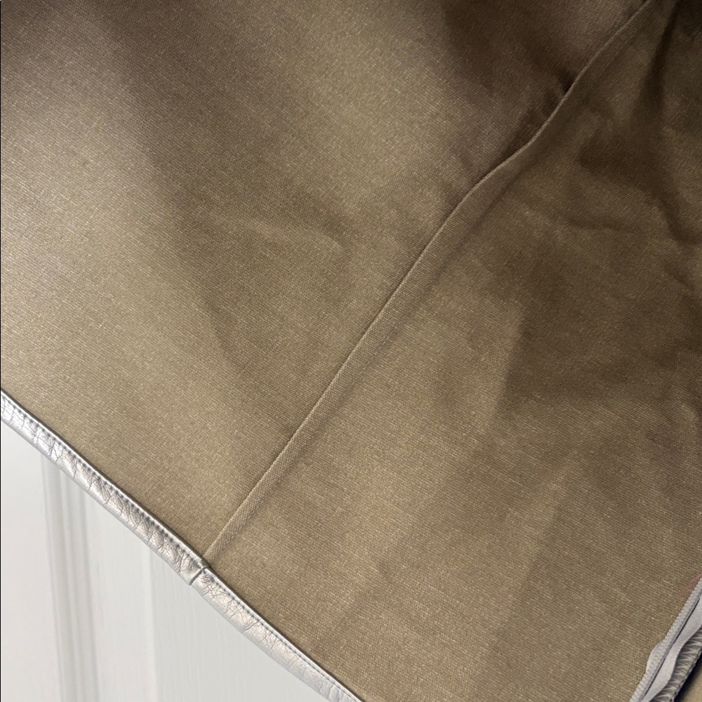 INC NWT Shiny Silver Metallic One-Shoulder Top - Picture 5 of 13